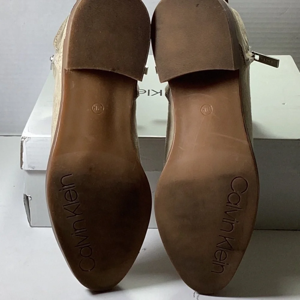Calvin Klein ankle booties